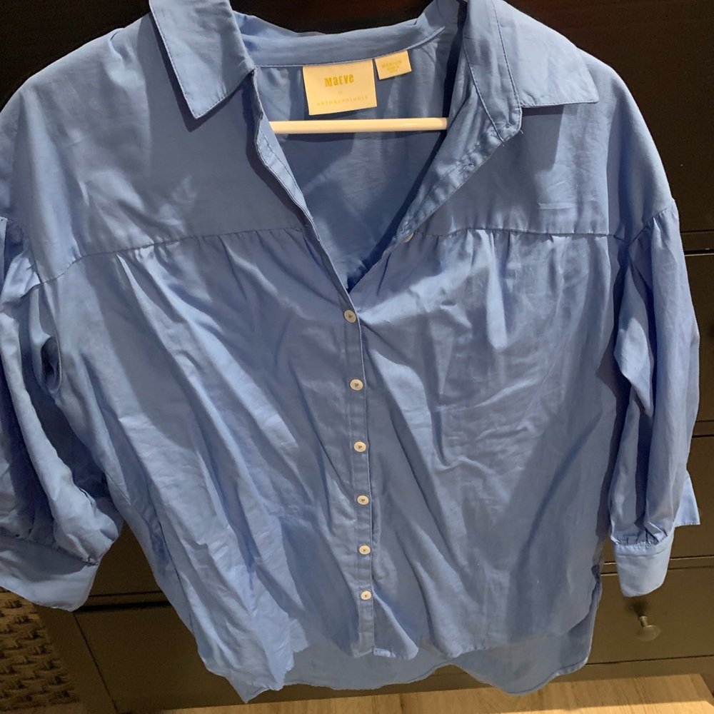 Maeve from Anthropologie size M button down